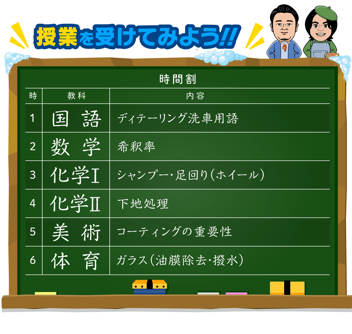 授業を受けてみよう！！